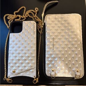 Bandolier Diamond Pattern Phone Case and Pouch
